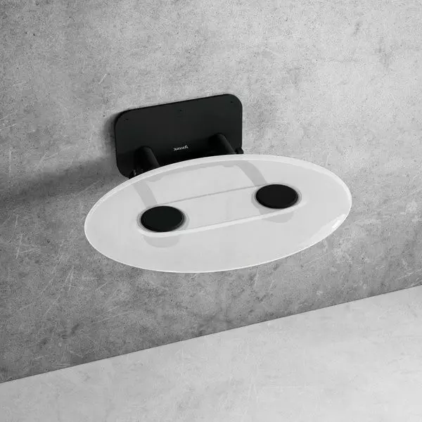 

Уценка, Сиденье «Ravak» Ovo-P II нержавеющая сталь, пластик Clear/Black