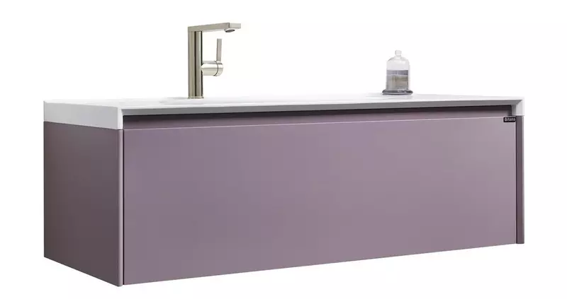 

Тумба с раковиной «Orans» BC-4060-1200L 120 подвесная лиловая матовая левая