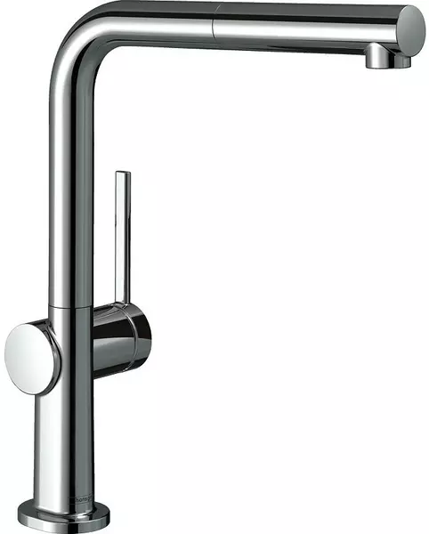 

Смеситель для кухонной мойки «Hansgrohe» Talis M54 72808000 с выдвижным изливом хром