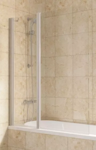 

Шторка на ванну стеклянная «Vegas Glass» E2V Lux ST 115/150 прозрачная/хром матовый левая