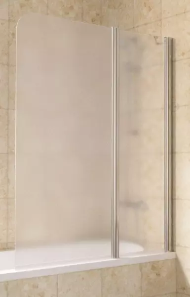 Шторка на ванну стеклянная Vegas Glass E2V Lux ST 125150 сатинхром глянцевый правая 45417₽