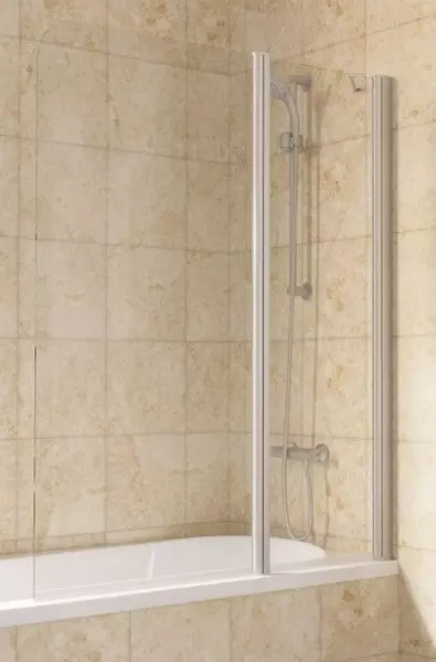 

Шторка на ванну стеклянная «Vegas Glass» E2V Lux ST 125/150 прозрачная/хром матовый правая