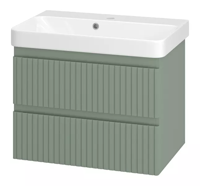 

Тумба с раковиной «Brevita» Victory 70 (Luxury 70 (mini)) подвесная зелёная