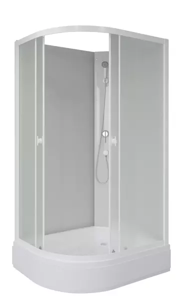 

Душевая кабина «Niagara» Promo P100/70/26R/MT/BK 100/70 средний поддон матовая/белая без крыши правая