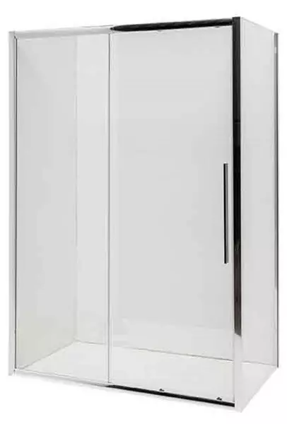 

Душевой угол-ограждение «Deto» FC-120-140+SC80 Chrome 140/80 рисунок/хром без поддона универсальный