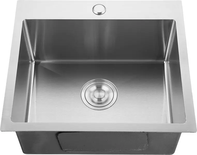 

Мойка для кухни «GranFest» Metal GF-5050 50/50 нержавеющая сталь нержавеющая сталь