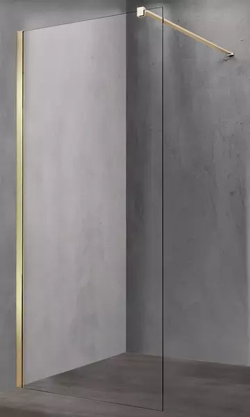 

Душевая перегородка «Vincea» Walk-In VSW-1H700CLG 70/200 прозрачная/матовый золотой универсальная