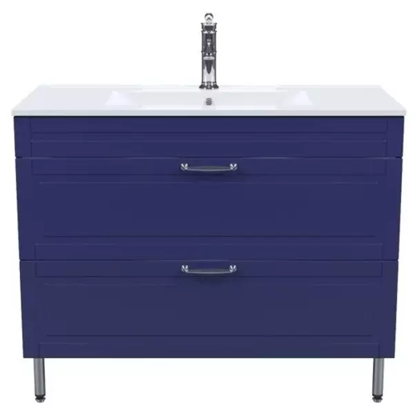 

Тумба с раковиной «Iddis» Oxford 100 (Optima Home 100/46) синий