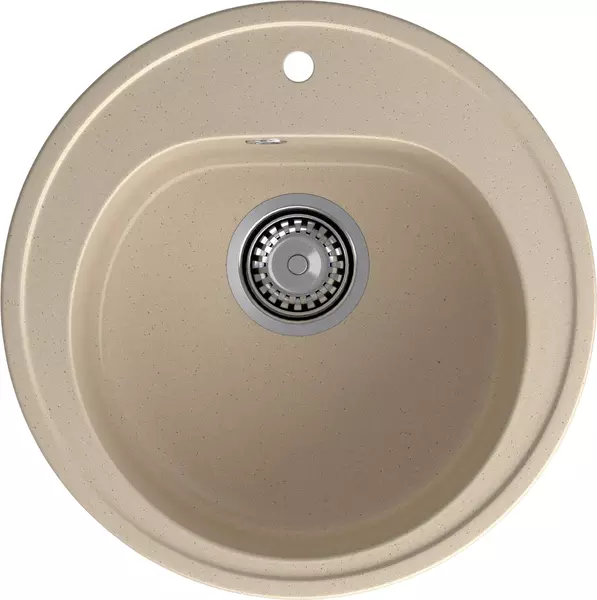 

Мойка для кухни «GranFest» Rondo GF-R510 51/51 искусственный камень кашемир