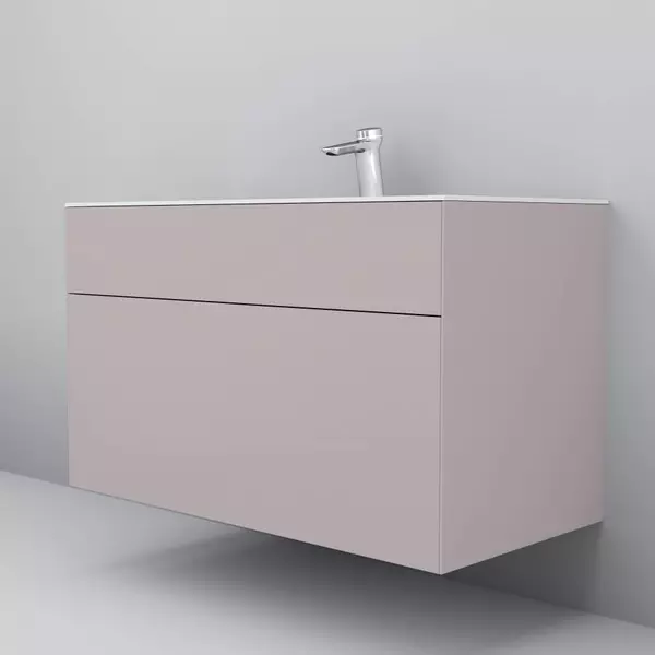 

Уценка, Тумба с раковиной «Am.Pm» Inspire 2.0 100 (Inspire 2.0 100) подвесная элегантный серый матовый