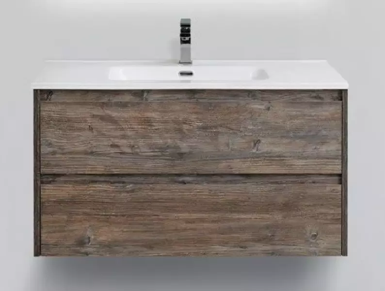 

Уценка, Тумба с раковиной «Belbagno» Kraft 90 (BB900ETL) подвесная Pino Pasadena