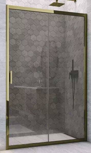 

Душевая дверь «Vegas Glass» ZP TUR Novo 125/200 графит/бронза глянцевая универсальная