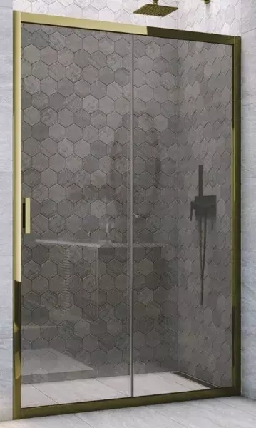 

Душевая дверь «Vegas Glass» ZP TUR Novo 150/200 графит/бронза глянцевая универсальная
