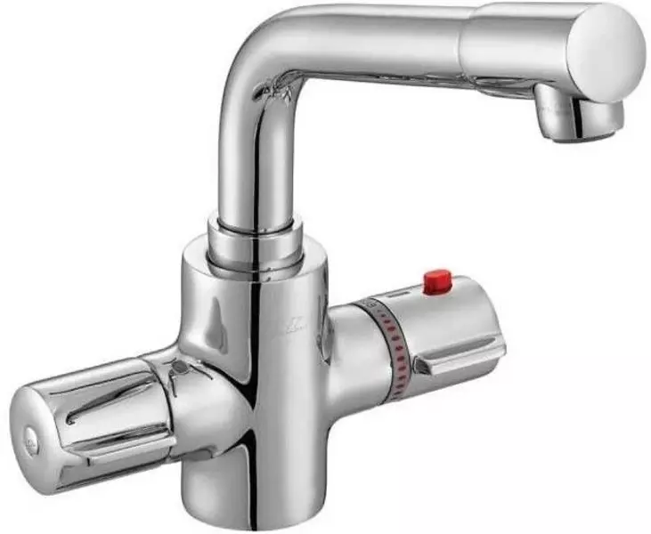 

Смеситель для раковины «E.C.A.» Thermostatic 102108730EX с термостатом хром