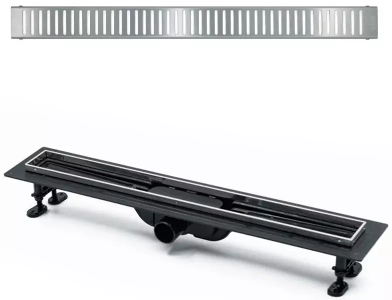 

Душевой лоток «Timo» SP10-PC10 80см SP10800-PC10800 боковой выпуск нержавеющая сталь