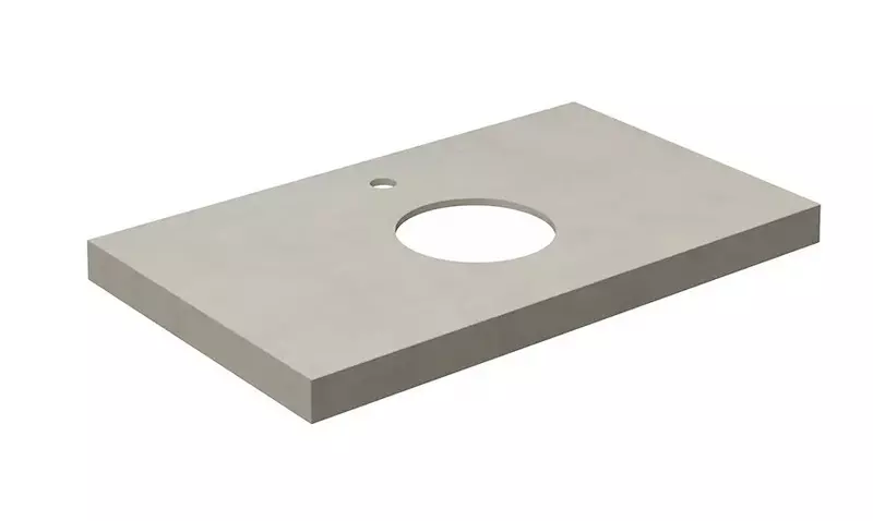 Мебельная столешница Kerama Marazzi Про Чементо 80 керамогранит бежевая матовая 15540₽