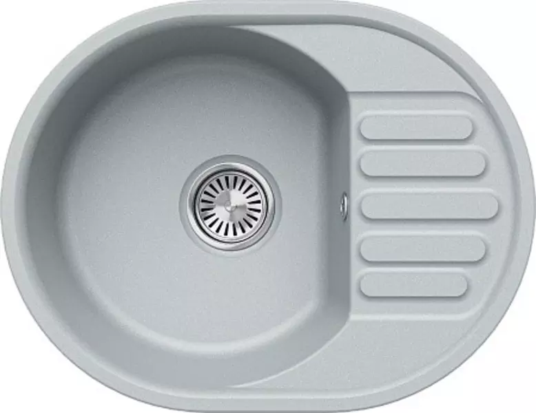 

Мойка для кухни «Polygran» Quartz Bond 610 61/48 кварц платина универсальная