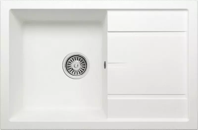 

Мойка для кухни «Tolero» Classic R-112 76/50 кварц туман универсальная