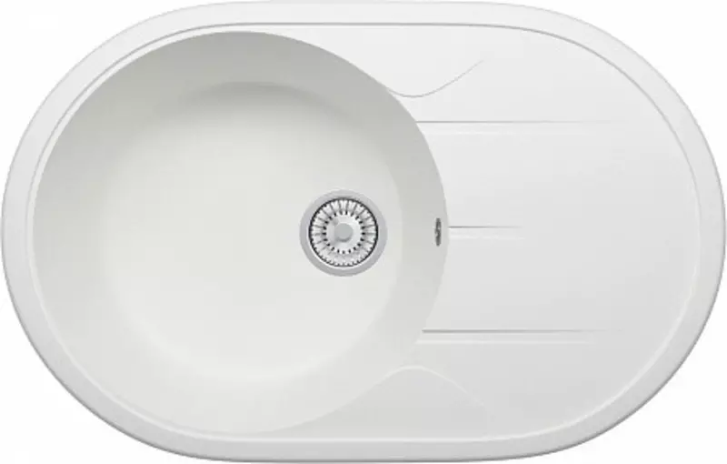 

Мойка для кухни «Tolero» Classic R-116 78/50 кварц туман универсальная