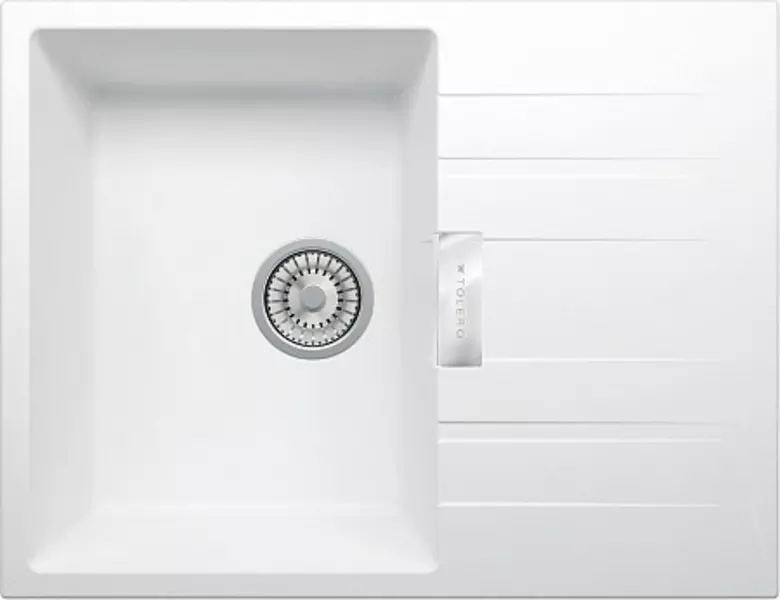 

Мойка для кухни «Tolero» Loft TL-650 65/50 кварц туман универсальная
