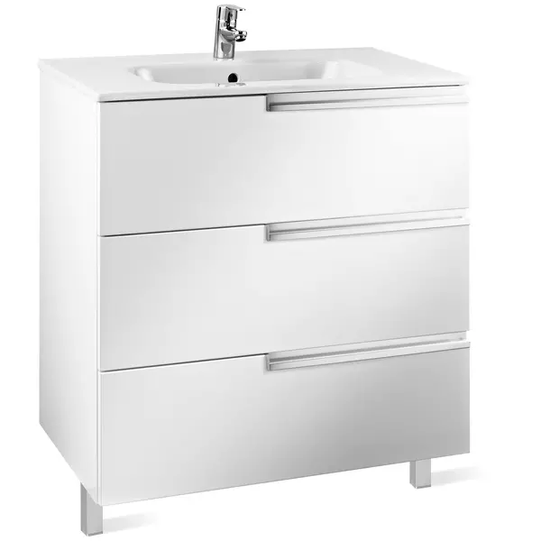 

Тумба с раковиной «Roca» Victoria Nord Ice Edition 60 (Victoria-N 60) белый глянец