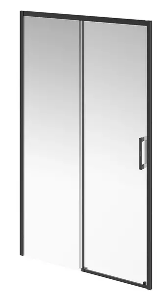 

Душевая дверь «Kerama Marazzi» Vetro VE.120.SD.BLK.M 120/195 прозрачная/чёрная матовая универсальная