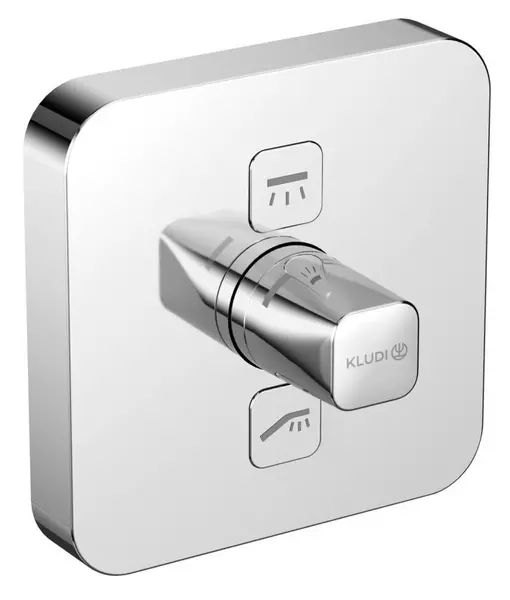 

Внешняя часть смесителя «Kludi» Push 387110538 хром