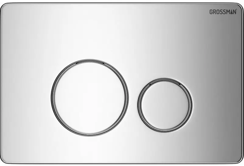 

Кнопка смыва «Grossman» Style 700.K31.05.10M.10M металл хром глянец