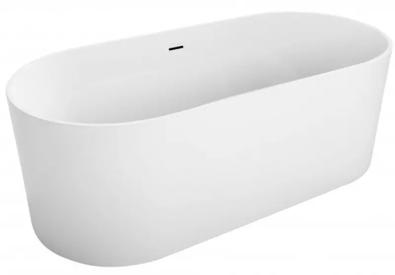 

Ванна акриловая «Belbagno» BB705 170/80 с ножками с сифоном белая