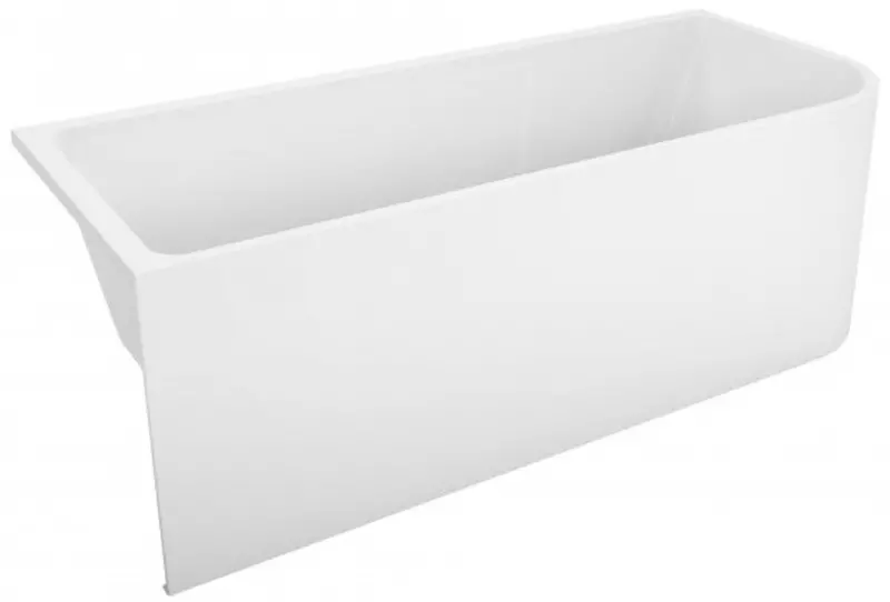 

Ванна акриловая «Belbagno» BB712 170/73 с ножками с сифоном белая левая