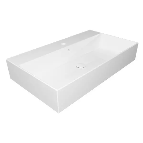 

Раковина «GSG» Zenith 80/46 ZELAVBW80000 фарфоровая Bianco Lucido