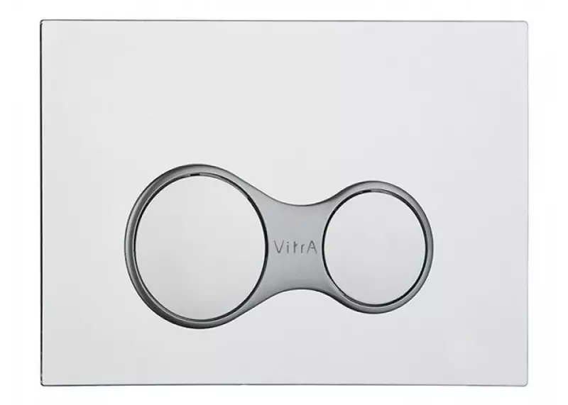 

Кнопка смыва «Vitra» Sirius 7400480 глянцевый хром
