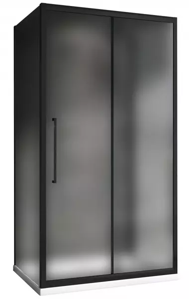 

Душевой угол-ограждение «Abber» Schwarzer Diamant AG30100BMH-S80BM-S80BM 100/80 прямоугольный матовый/чёрный без поддона