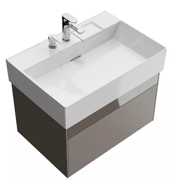 

Тумба с раковиной «Kerama Marazzi» Logica 70 New (Logica 70-2) подвесная песчаная