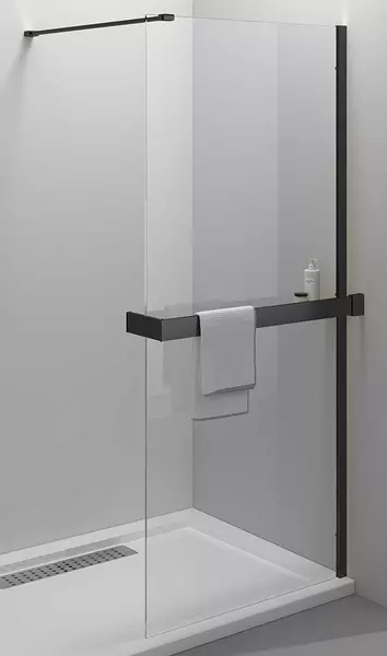 

Душевая перегородка «Vincea» Walk-In HR VSW-4HR900CLB 90/200 прозрачная/чёрная универсальная