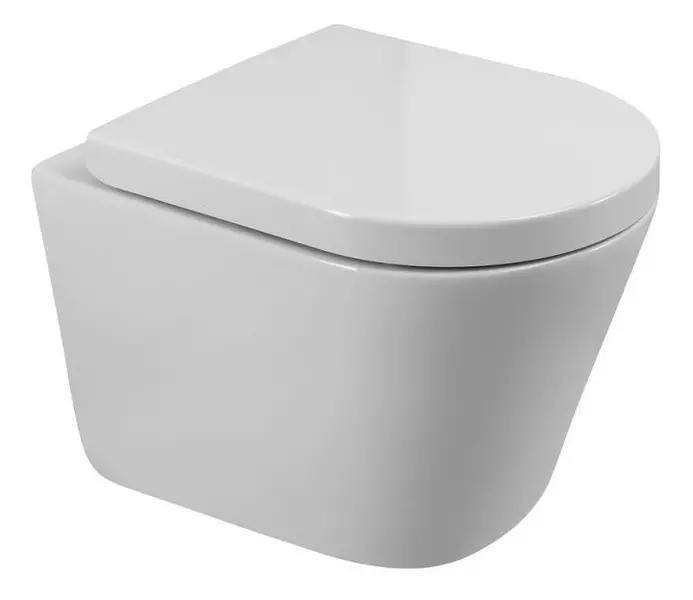 

Подвесной унитаз безободковый «Belbagno» Flay-Tor BB053CH-TOR-FC/BB865SC белый с сиденьем дюропласт с микролифтом белое
