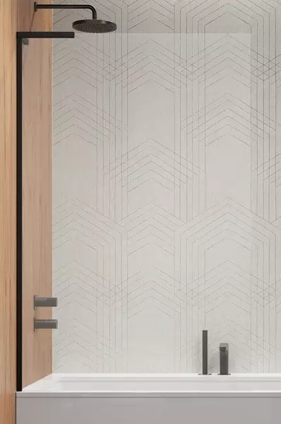

Шторка на ванну стеклянная «Radaway» Modo SL PNJ II 70/150 прозрачная/чёрная левая