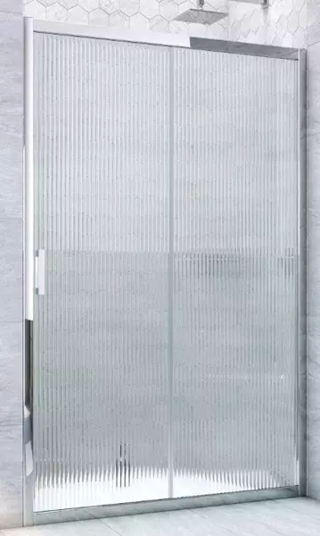 

Душевая дверь «Vegas Glass» ZP TUR Novo 130/200 Moru/хром глянцевый универсальная