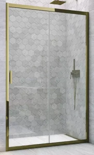 

Душевая дверь «Vegas Glass» ZP TUR Novo 170/200 прозрачная/бронза глянцевая универсальная