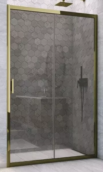 

Душевая дверь «Vegas Glass» ZP TUR Novo 175/200 графит/бронза глянцевая универсальная