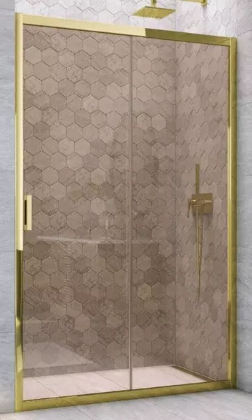 

Душевая дверь «Vegas Glass» ZP TUR Novo 175/200 бронза/золото глянцевое универсальная