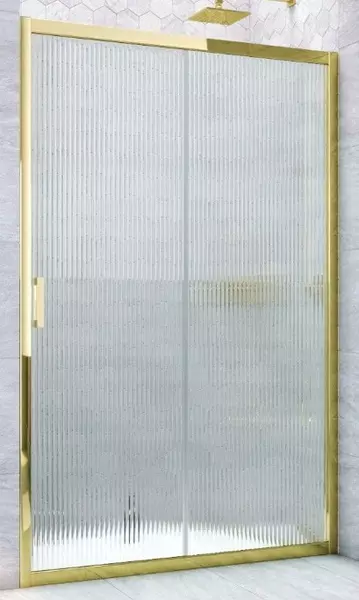 

Душевая дверь «Vegas Glass» ZP TUR Novo 180/200 Moru/золото глянцевое универсальная