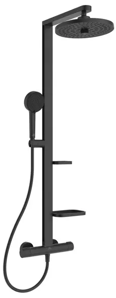 

Душевая система «Ideal Standard» Alu+ BD583XG с термостатом чёрная матовая