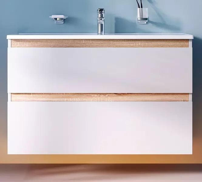 

Тумба с раковиной «Am.Pm» X-Joy 100 (X-Joy 100/45 New) подвесная белая