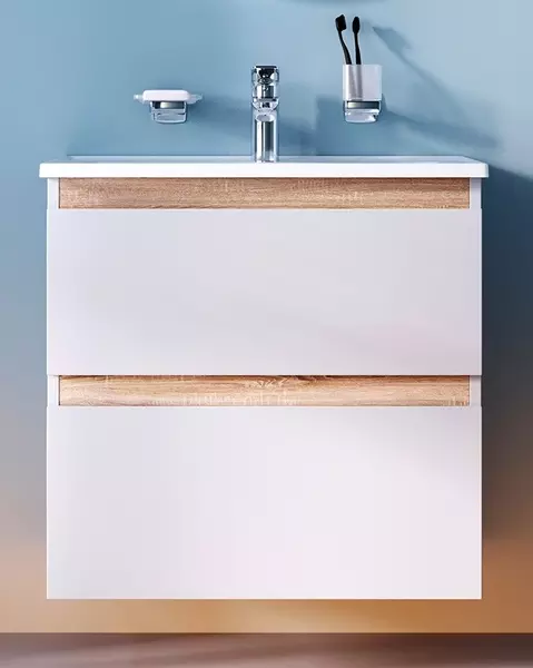 

Тумба с раковиной «Am.Pm» X-Joy 65 (X-Joy 64/45 New) подвесная белая
