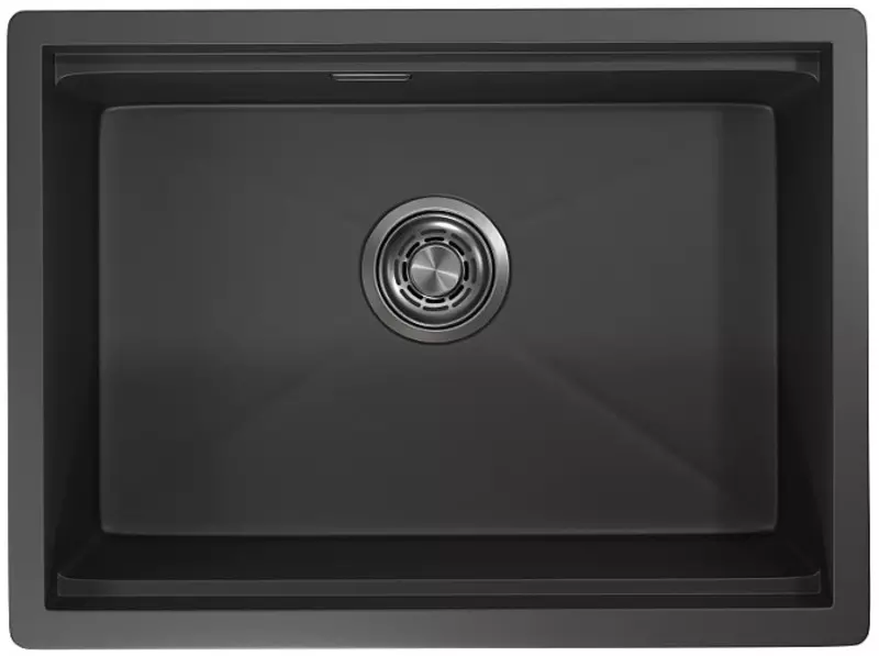 

Мойка для кухни «Granula» Kitchen Space KS-6045U 60/45 нержавеющая сталь чёрная матовая