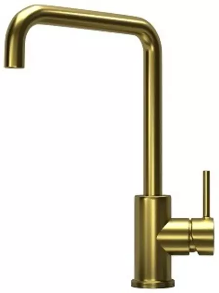

Смеситель для кухонной мойки «Granula» Kitchen Space KS-7110 золото сатин