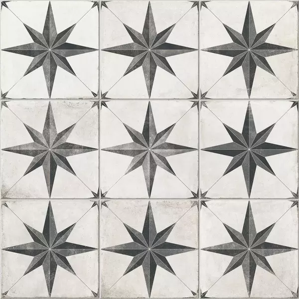 Напольная плитка «Cifre Ceramica» Kamari Star Matt. 60x60 00000016992 grey