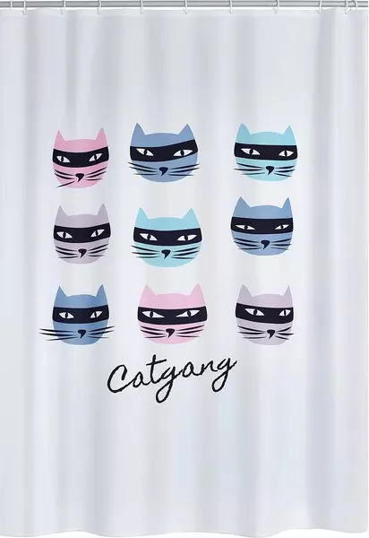 

Штора для ванной «Ridder» Catgang 4200300 180/200 мультиколор