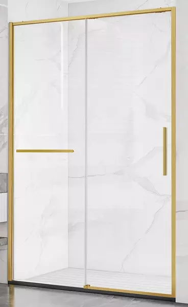 

Душевая дверь «Vincea» Slim Soft VDS-1SS130CLG 130/200 прозрачная/брашированное золото
